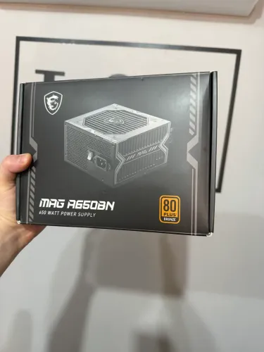 FONTE MSI MAG 650W 80 PLUS BRONZE