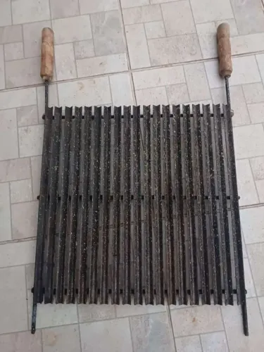 Grelha tipo parrilla para churrasqueira