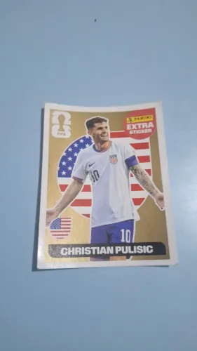 Christian pulisic figurinha legend ouro