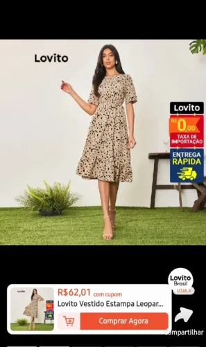 Lindo vestido marca Lovito