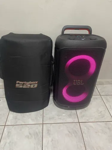 Jbl 520 partybox passo cartão em 18x