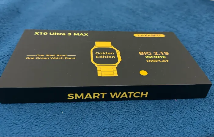 Smartwatch X10 Ultra 3 Max Golden Edition 2.19? Novo na Caixa