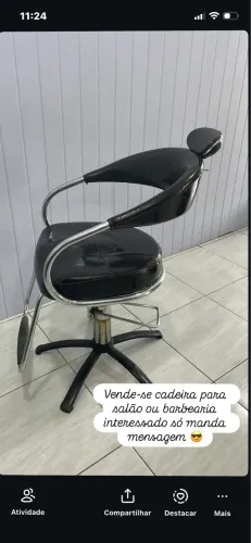 Cadeira para barbeiro