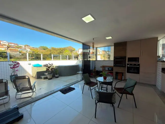 Cobertura à venda - Diamante, 4 quartos - Belo Horizonte