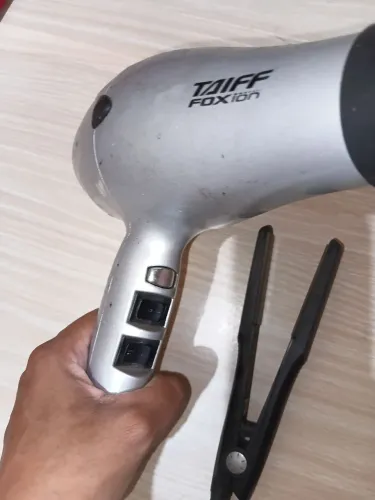 Secador taiff +prancha mini profissional taiff