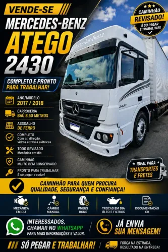 Vendo Mercedes atego 2430