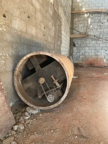 Conjunto vibratório para manilhas e cisterna 