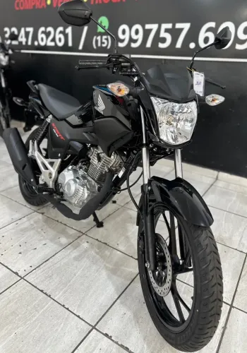 Honda Cg Start 160c 2026 0km já documentada e transferência grátis