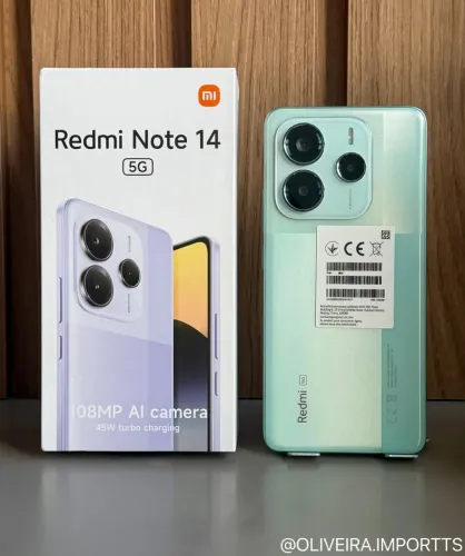 XIAOMI NOTE 14 5G 256GB - Lacrado com Garantia