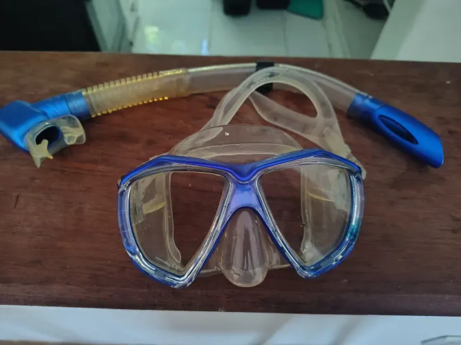 Máscara e snorkel SeaSub Supra 