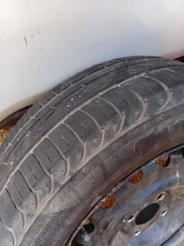 Pneu + Calha Aro 14 ( em perfeito estado)