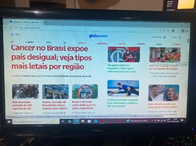 Monitor AOC 18,5" 936SWA - Aceito Pix e Cartão