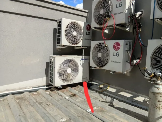 Instalação Higienização ar condicionados splites
