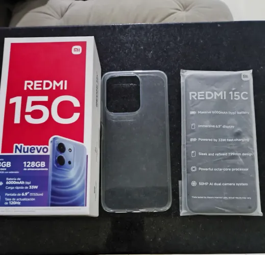 REDMI 15C NOVO!