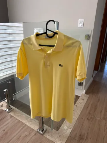 Camiseta Lacoste Amarela