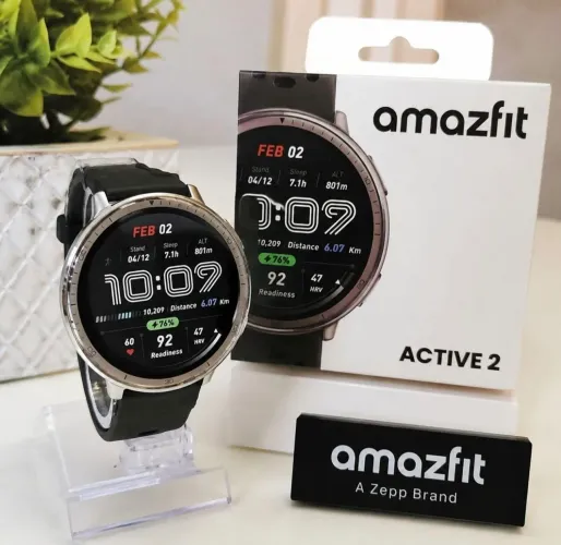 Relógio AMAZFIT ACTIVE 2- <br>690,00 - PROMOÇÃO 