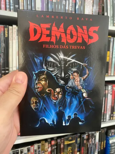 Demons Filhos das Trevas Box DVD 2 Filmes Terror 1Films