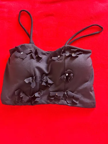 Blusa top preto