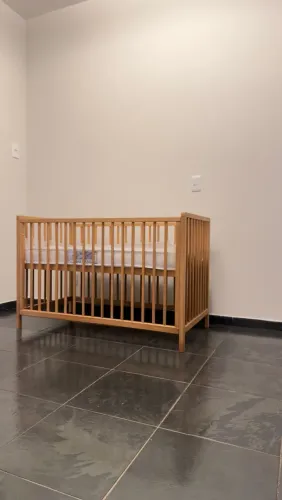 Berço Cama Denver de Madeira Maciça - Avelã