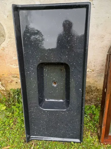 Pia para cozinha em resina 1,20x0,55m