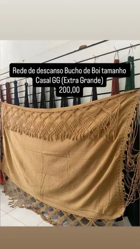 Rede bucho de boi 