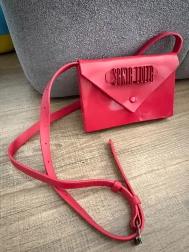 Bolsa Envelope Santa Lolla Vermelha