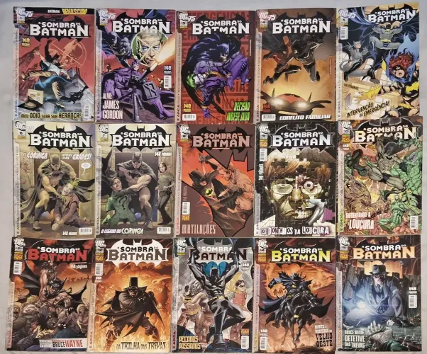 A sombra do batman - Coleção completa - 23 volumes