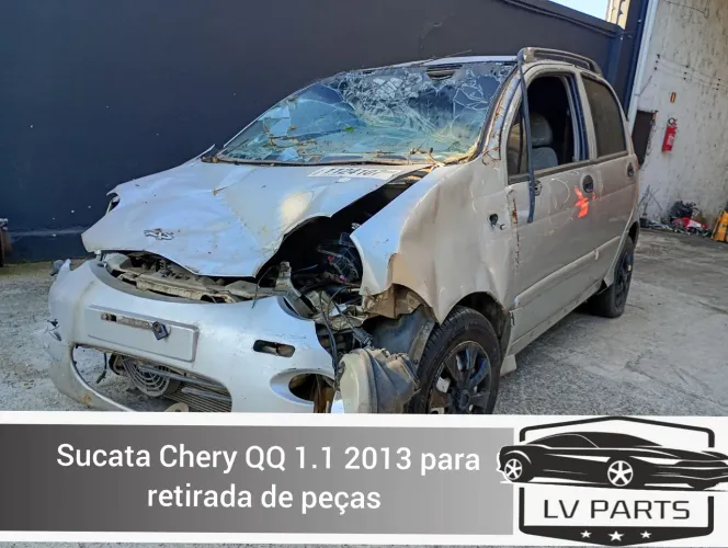 Sucata Chery QQ 1.1 2013 para retirada de peças