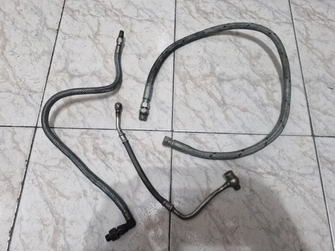 Kit Mangueira Prensada Inox Aeroquip óleo Turbina
