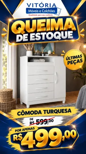 comoda - turquesa - ultimas peças - compre e receba em 72 horas