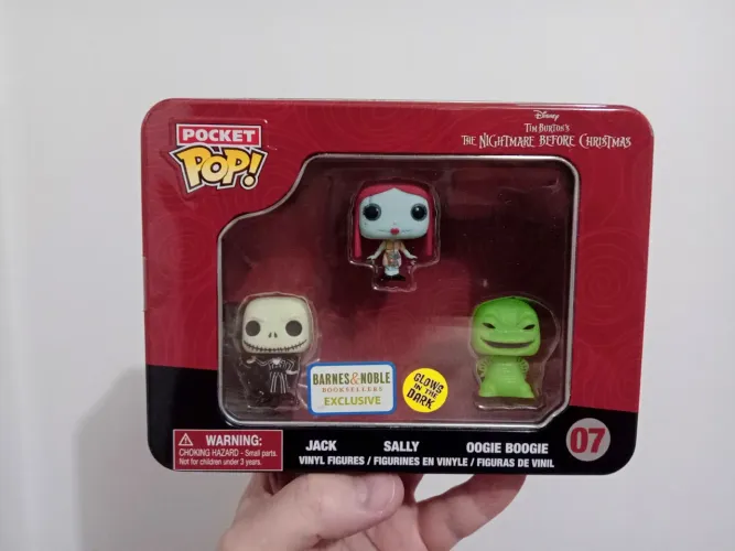 FUNKO POP - Jack, Sally E Oogie Boogie - 3 Pack - Barnes & Noble - #7
