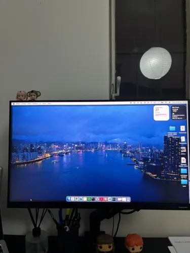 MONITOR GAMER SAMSUNG 24 T350 FHD, 75HZ, HDMI, VGA, FREESYNC, PRETO