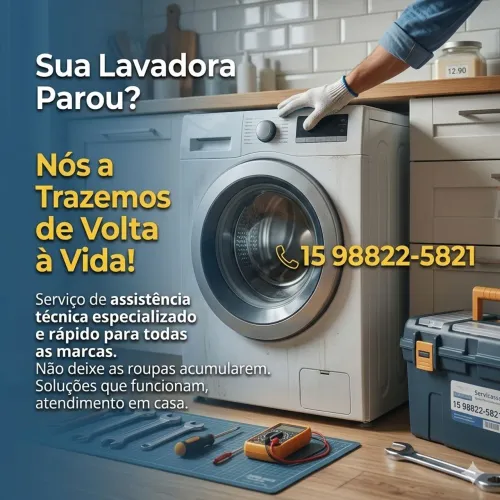 Assistência técnica de Lavadoras