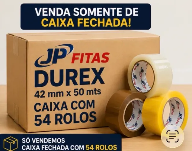 Fita durex adesivo