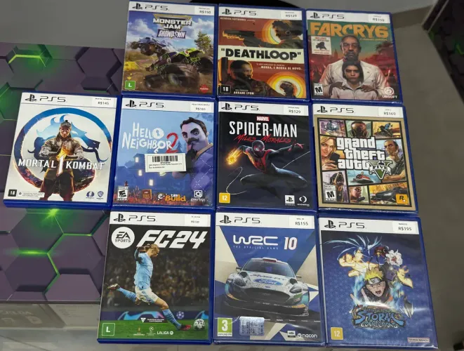 Jogos de PS5 - Lacrados e Semi Novos | Aproveite!