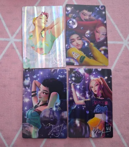 Kit Cards Saja boys/huntrix - Guerreiras do kpop