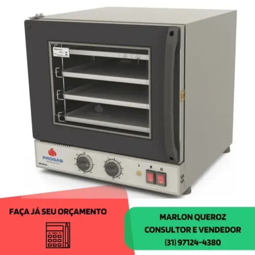 Forno Elétrico Turbo Fast Oven Progás