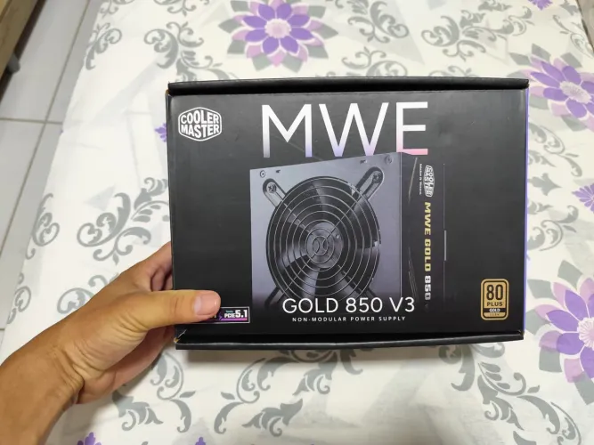 FONTE COOLER MASTER MWE GOLD 850 V3 - 850W 80 PLUS GOLD