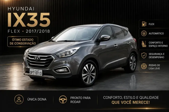 Hyundai IX35 2.0 16V 2WD Flex Aut. 2018