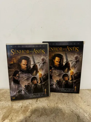 DVD: Senhor Dos Aneis O Retorno Do Rei Widescreen - Excelente Estado Raro Colecionador