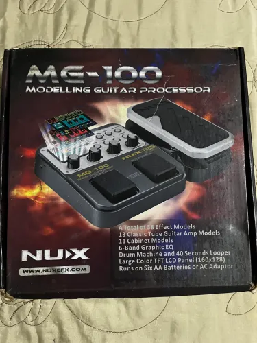 Vendo pedaleira de guitarra NUX