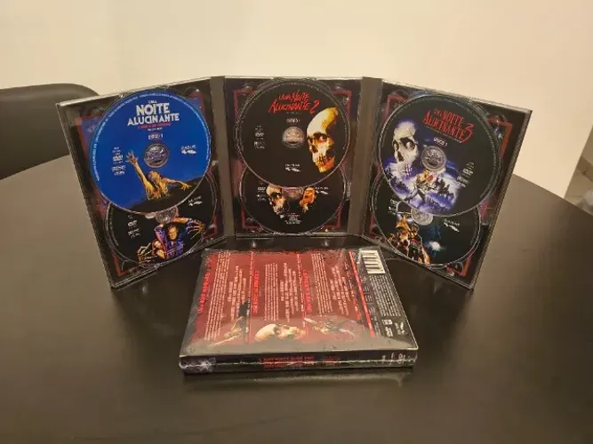 Dvd Box Uma Noite Alucinante Trilogia + Dvd de extras