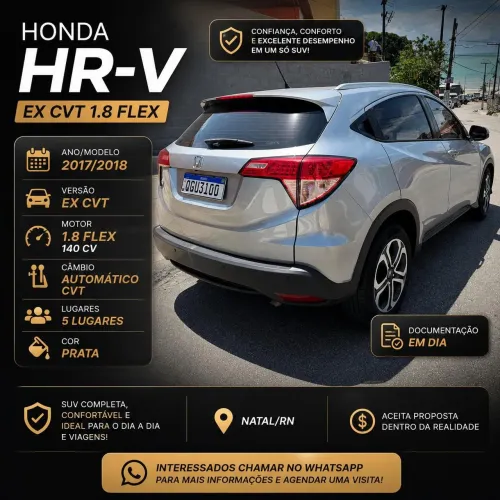 Honda HR-V EX 1.8 Flexone 16V 5P Aut. 2018