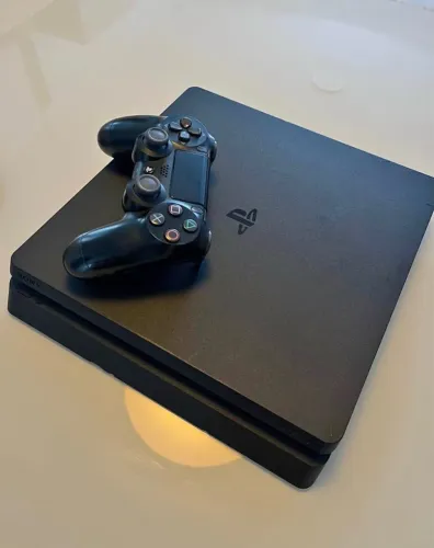 Ps4 slim 500g desbloqueado novo (só venda )