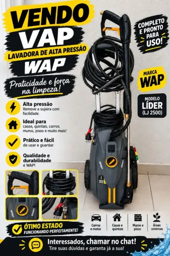 Wap lavadora profissional