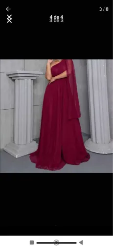 Vestido festa madrinha Marsala