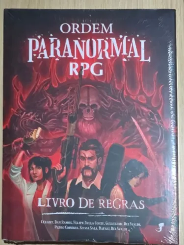 Livro ordem paranormal lacrado - Entrega rápida na região