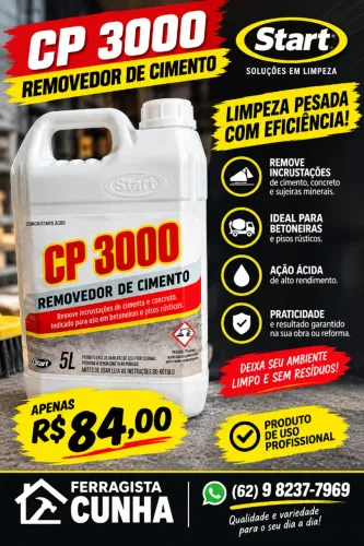 Removedor de cimento