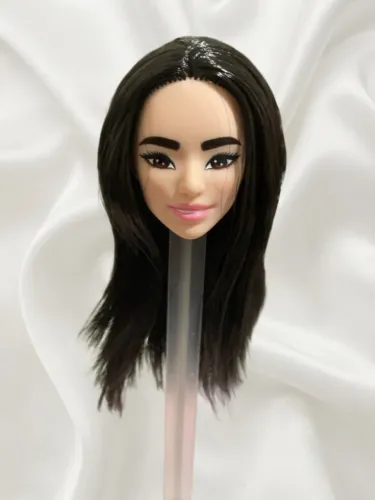 Cabeça Barbie tenista made to move