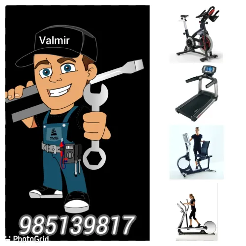 Conserto em bicicletas spinning esteiras elípticos 